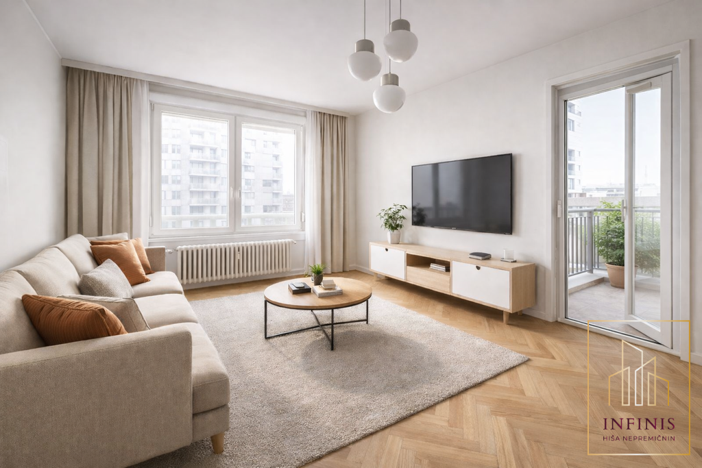 Ljubljana mesto – Bežigrad, stanovanje – SP102SD